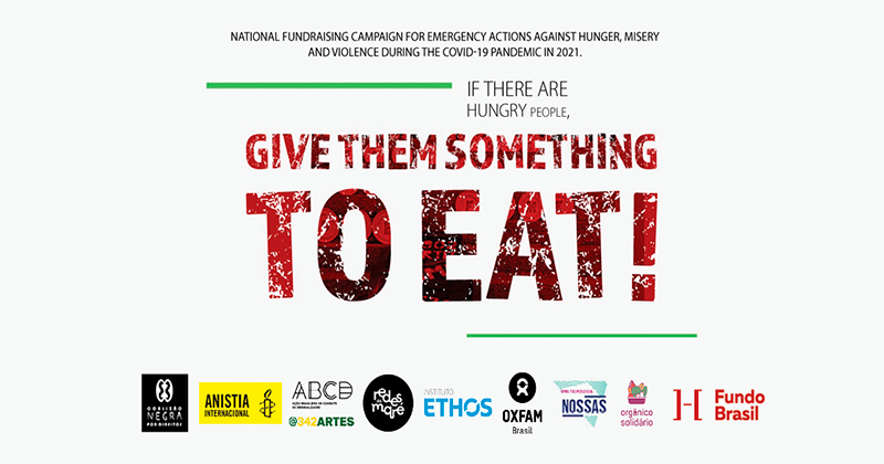 Brazil Fund joins efforts to support the “THERE ARE HUNGRY PEOPLE” campaign