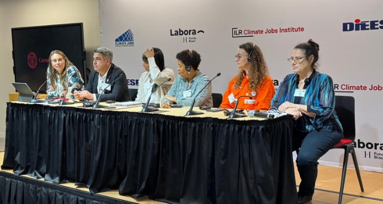 Trabalhadores do Brasil e EUA debatem transição justa na Climate Week, em Nova York