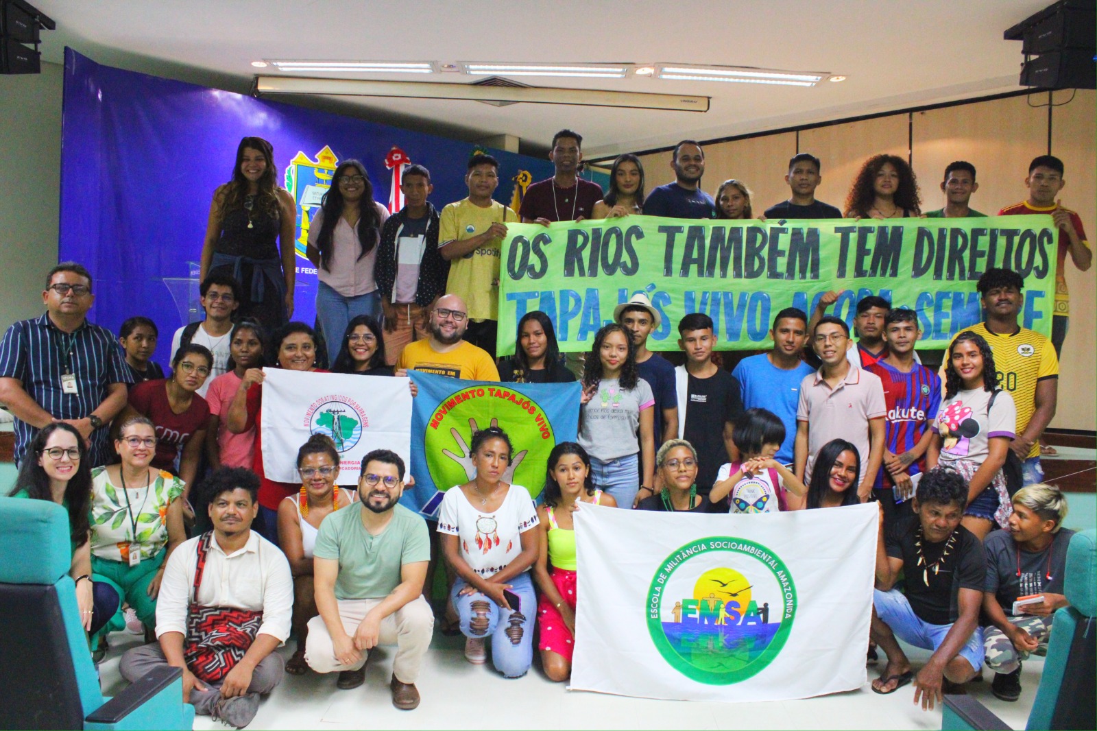 Escola de Militância Socioambiental Amazônida oferece formação política para defesa do Tapajós