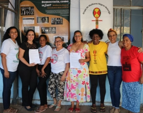 Grupo Malunga encerra curso sobre democracia com lançamento da Rede de Mulheres Negras do Centro-Oeste